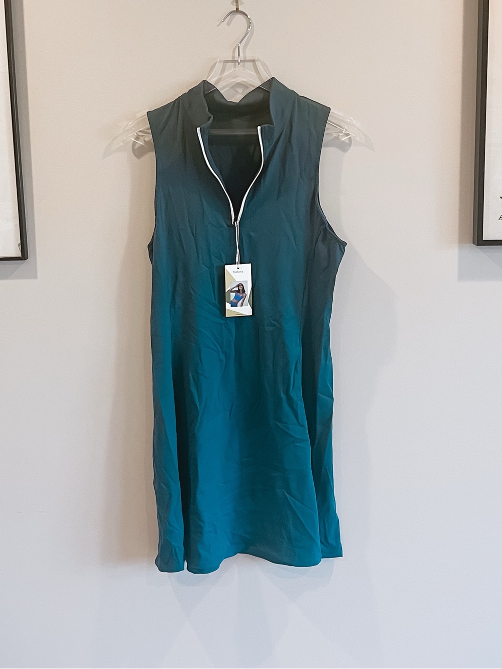 HALARA Sleeveless Activewear Teal Dress Size XL